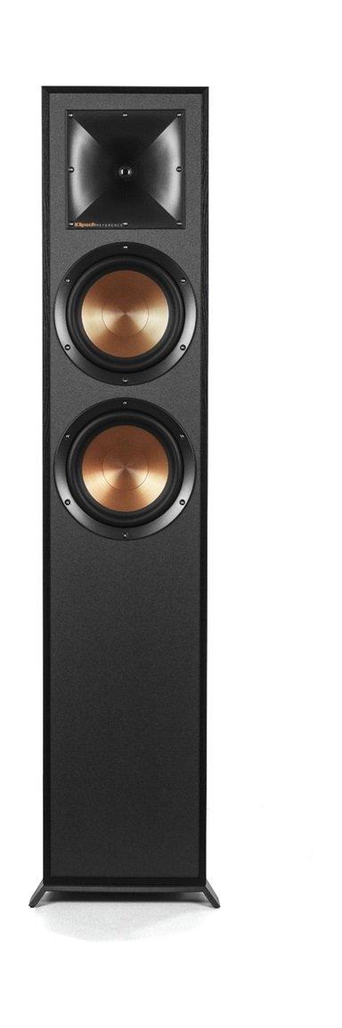 مكبر الصوت العمودي الأرضي من كليبش بتقنية دولبي أتومس - أسود - R-625FA