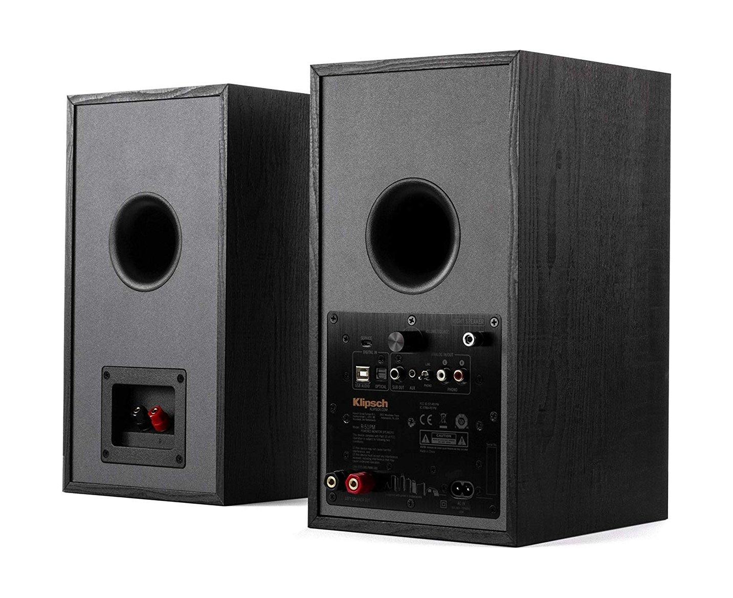 مكبر صوت كليبش نشط بتقنية البلوتوث – أسود (R-51PM)