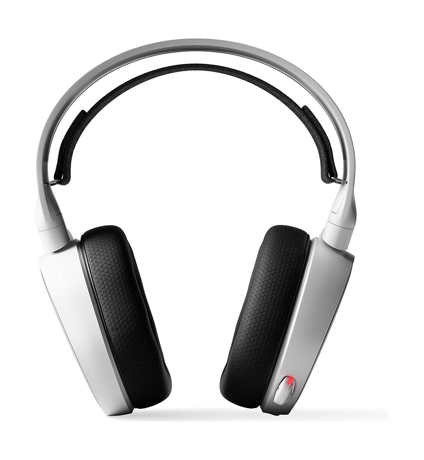 سماعة رأس أركتيس 5 للألعاب من ستيل سيريز - إصدار 2019 - أبيض