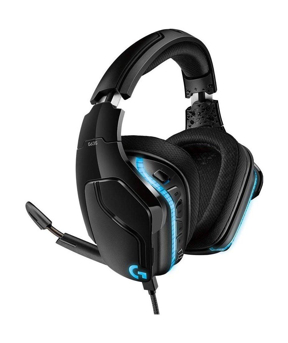 Logitech G635 DTS:X 7.1 Surround Sound LIGHTSYNC RGB PC Gaming Headset