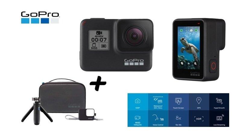 GoPro Hero7 Black + Travel Kit