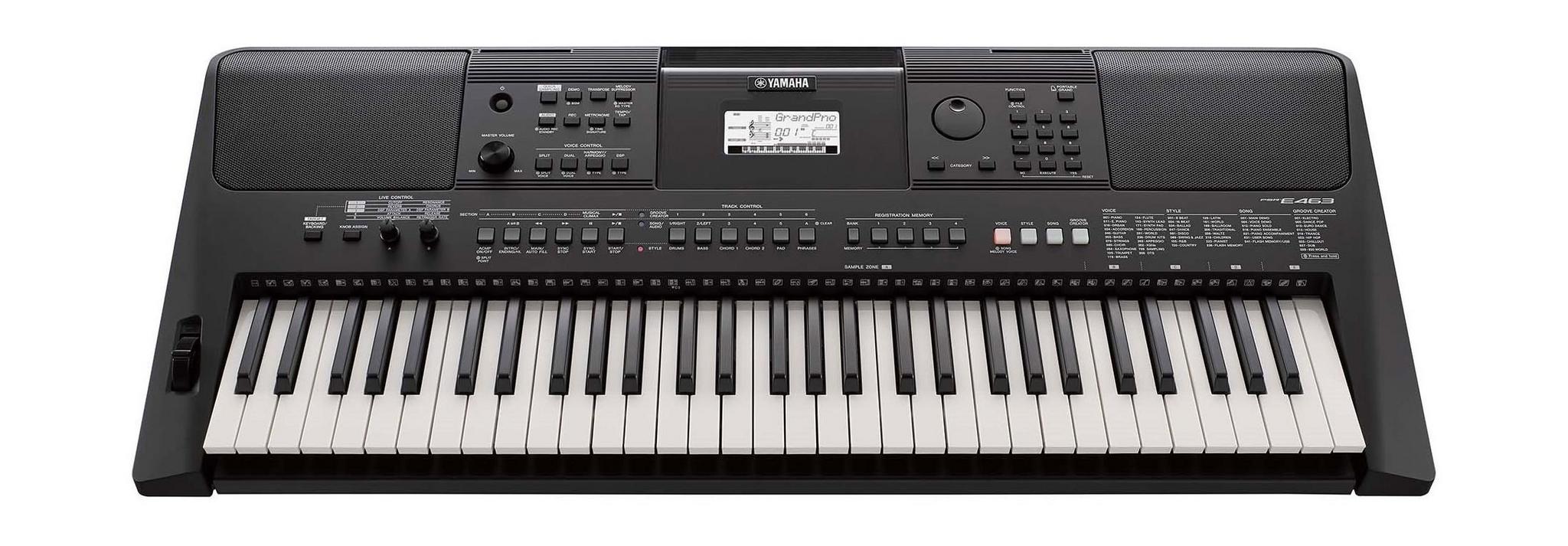 لوحة المفاتيح الموسيقية ٦١ مفتاح من ياماها - PSR-E463