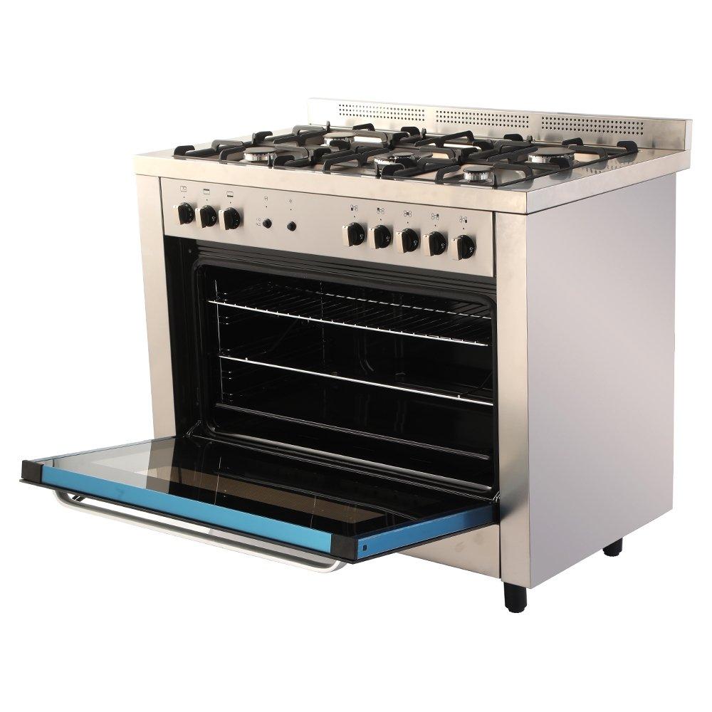 Wansa 100x60CM 5 Burner Gas Cooker (WCI10502324XA) Stainless Steel