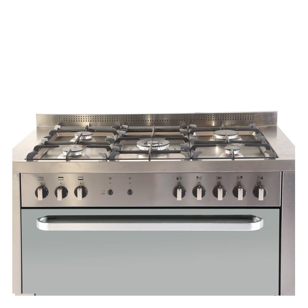 Wansa 100x60CM 5 Burner Gas Cooker (WCI10502324XA) Stainless Steel