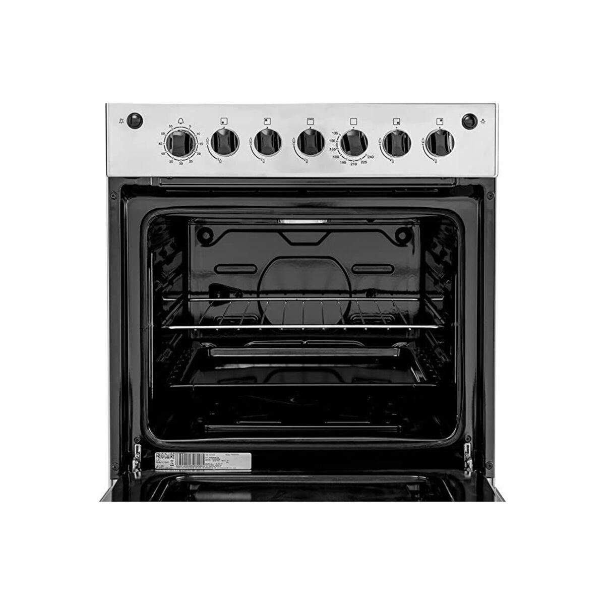 طباخ غاز 4 شعلات من فريجيدير، مقاس 60×60 سم، FNGJ60JGUC - ستانلس ستيل