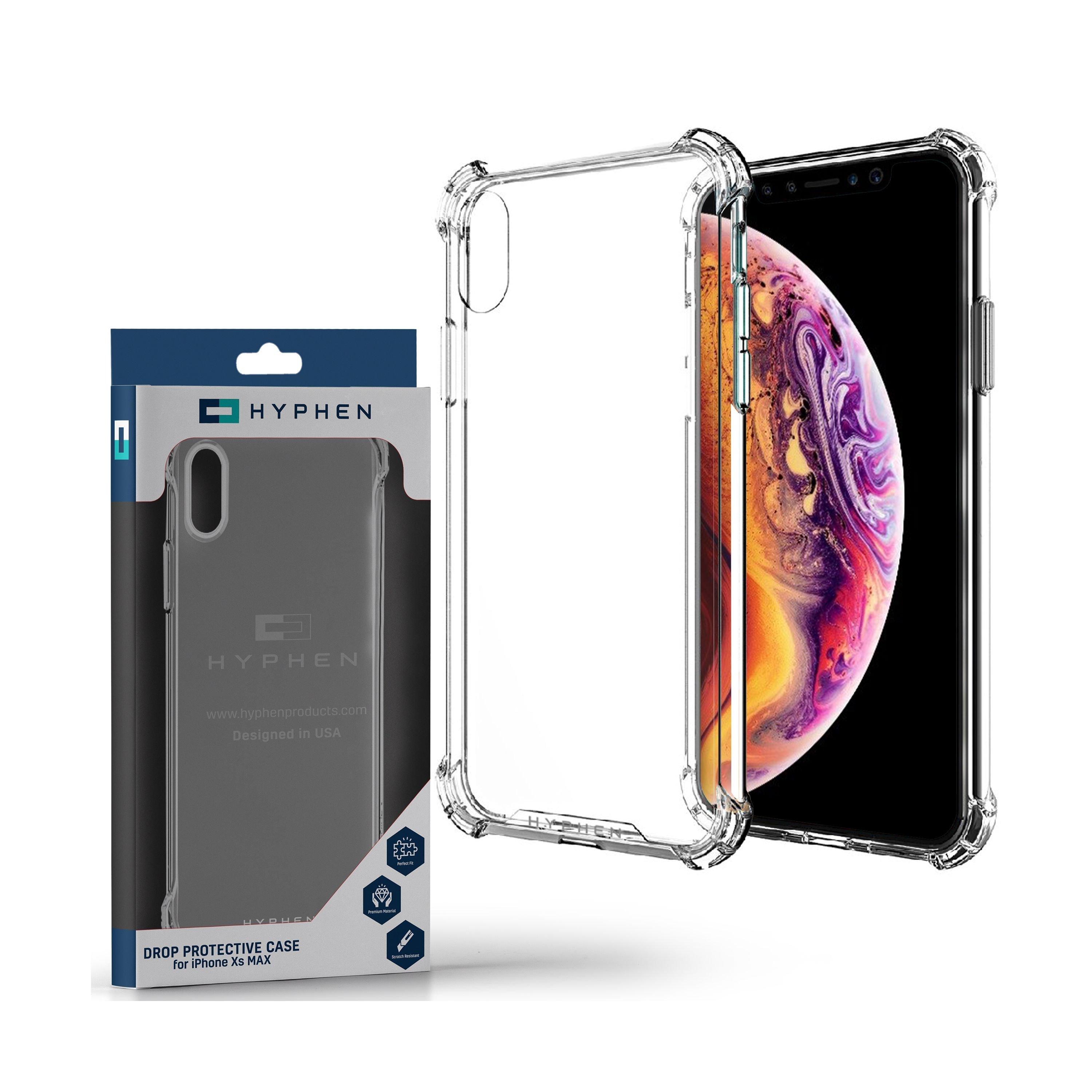 Hyphen Drop Protection Case For iPhone XS Max (HPCDCI657717) Clear