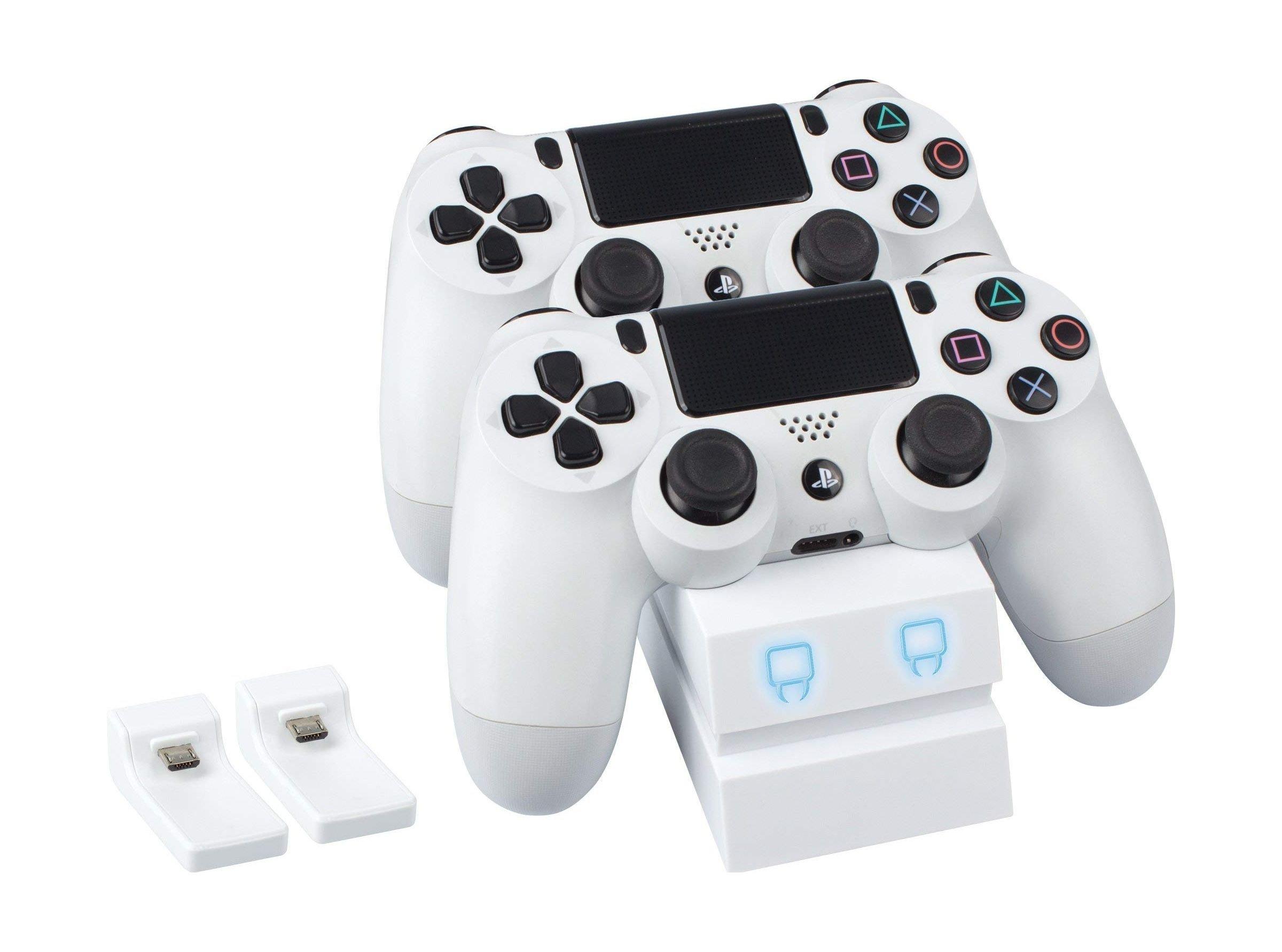 Venom Twin Docking Station For PS4 DS4 Controller (VS2737) - White