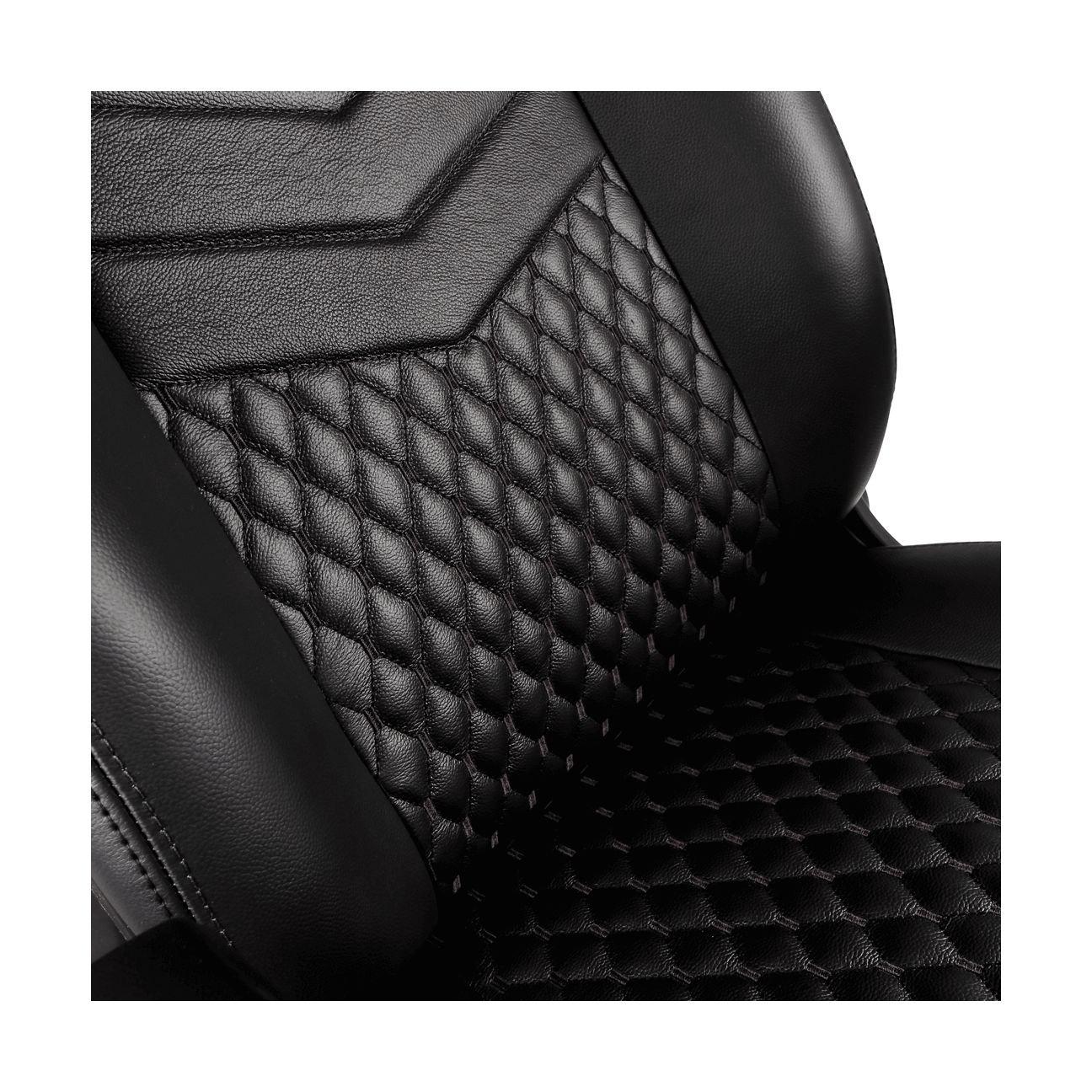 Noblechairs Icon Real Leather Gaming Chair - Black