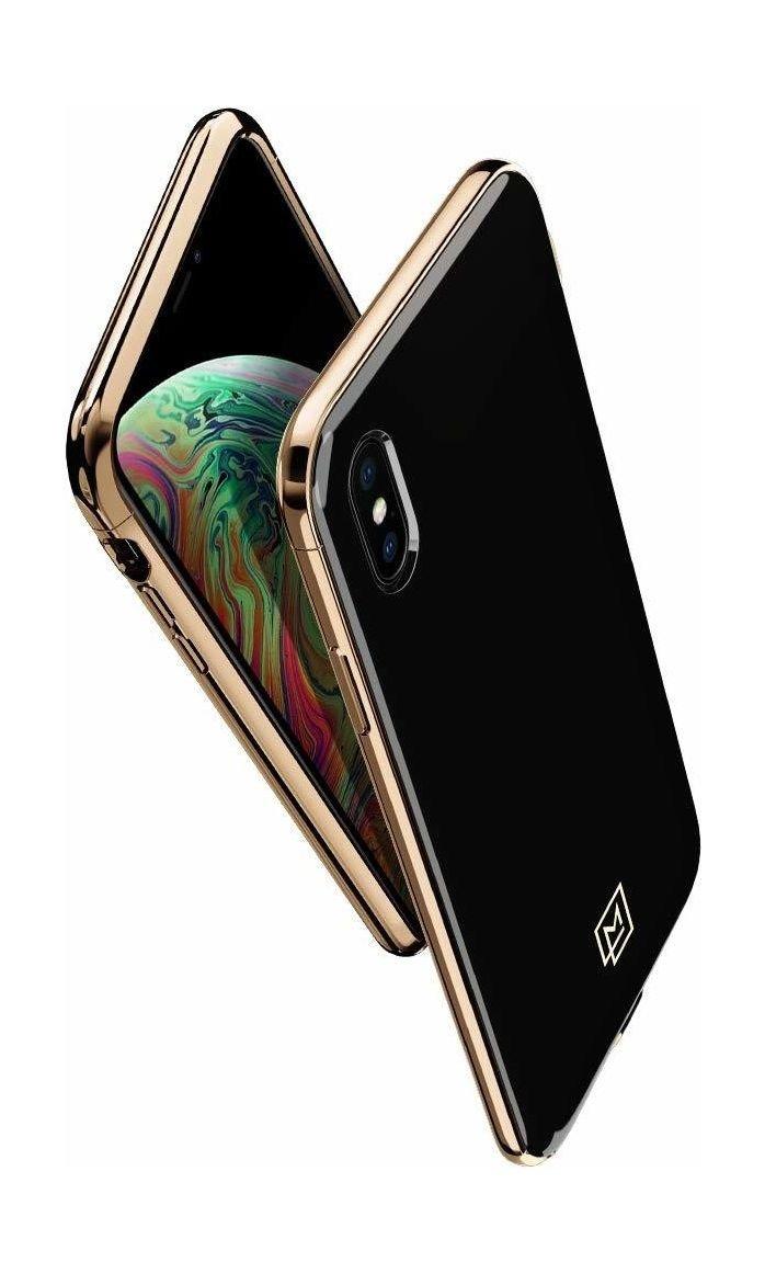 Spigen La Manon Etui Case for Apple iPhone X/XS - Gold/Black