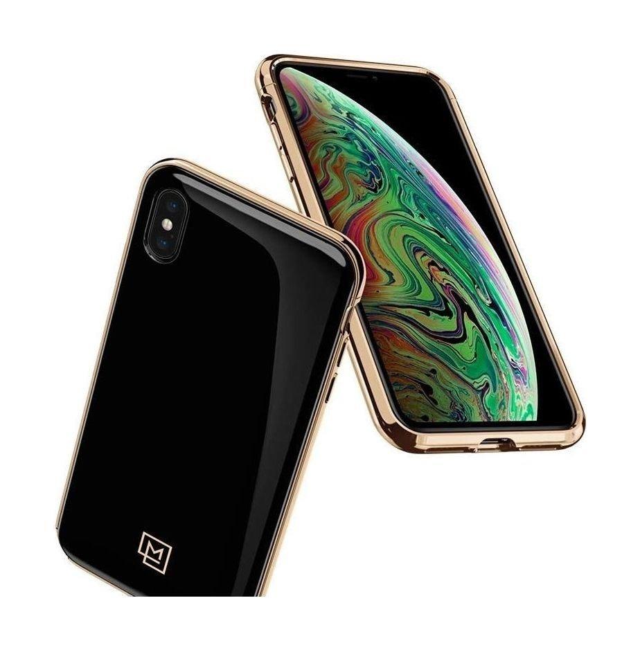 Spigen La Manon Etui Case for Apple iPhone XS MAX - Gold/Black