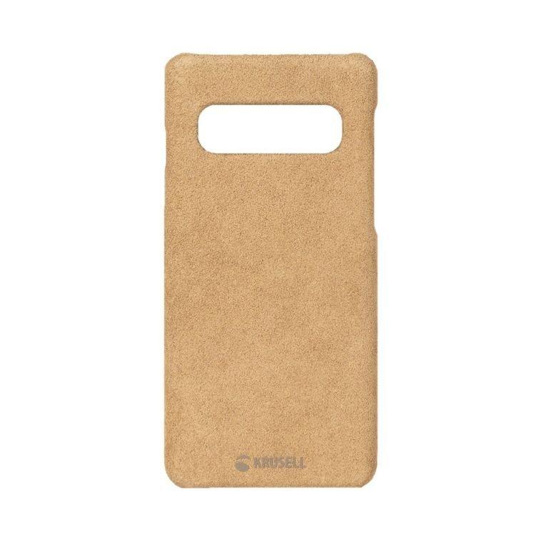 Krusell Broby Case For Galaxy S10 (61632) - Cognac Brown