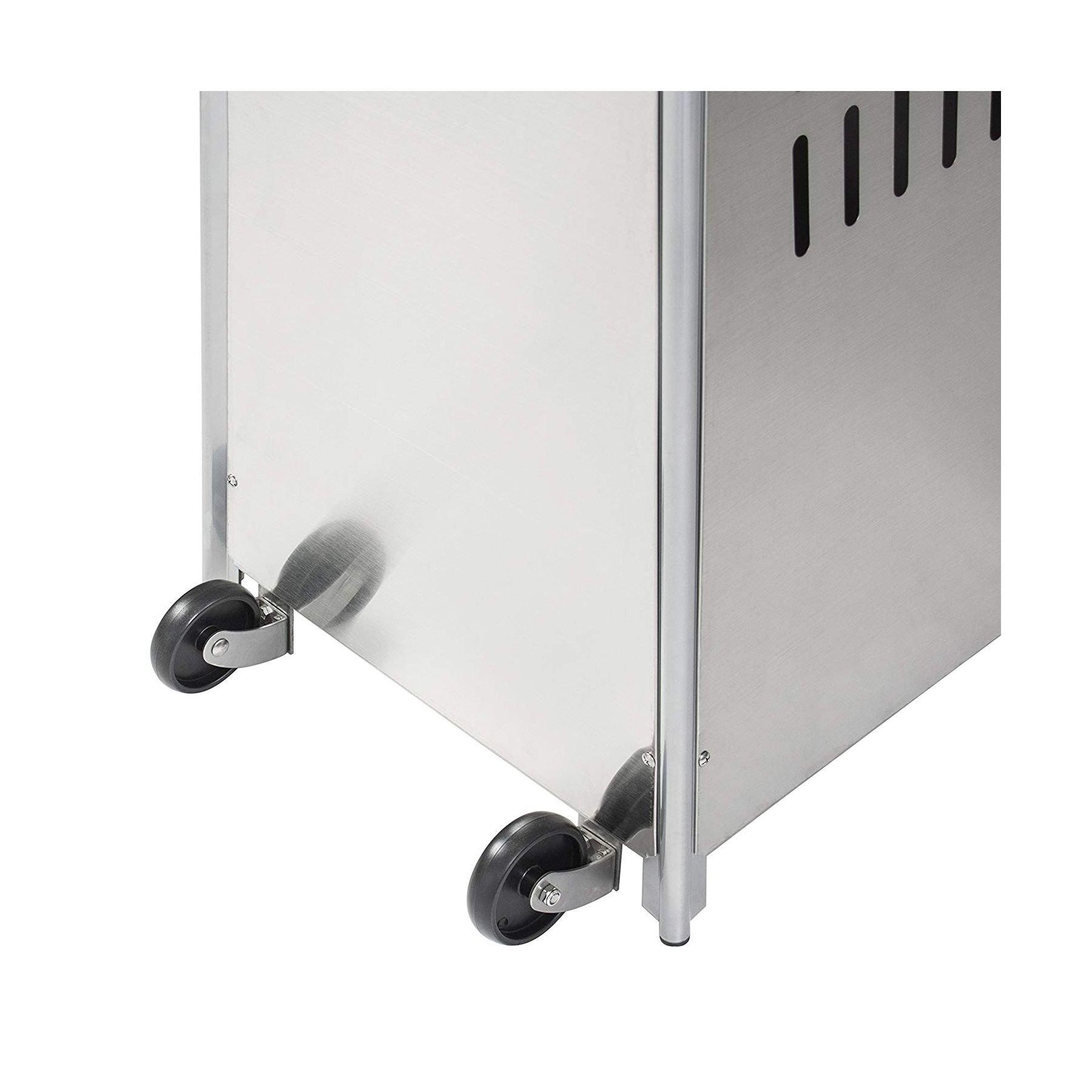 Wansa Pyramid Patio Heater (W-1501) - Stainless Steel