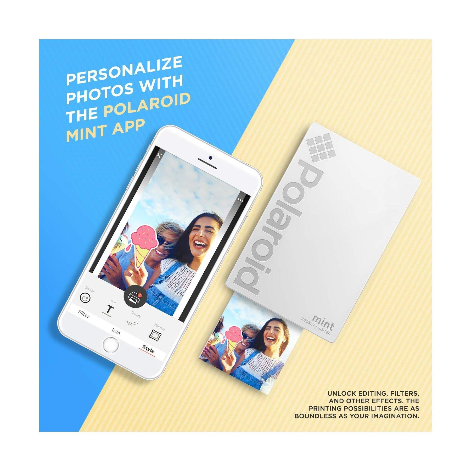 Polaroid Mint Pocket Printer (POLMP02) - White