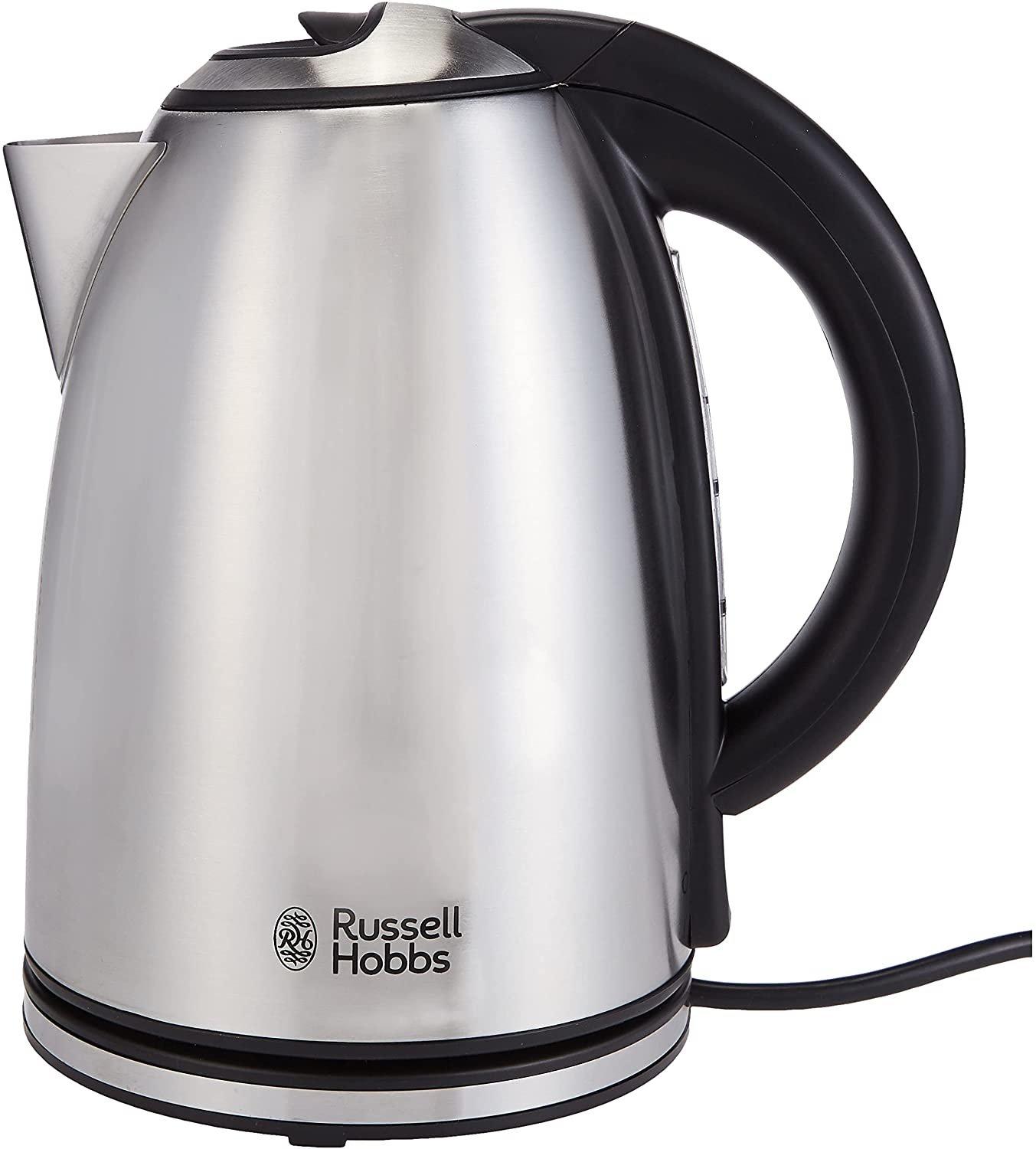 Rusell Hobbs Kettle 3000 Watts 1.7 Liters (23600) Kettle Xcite Kuwait