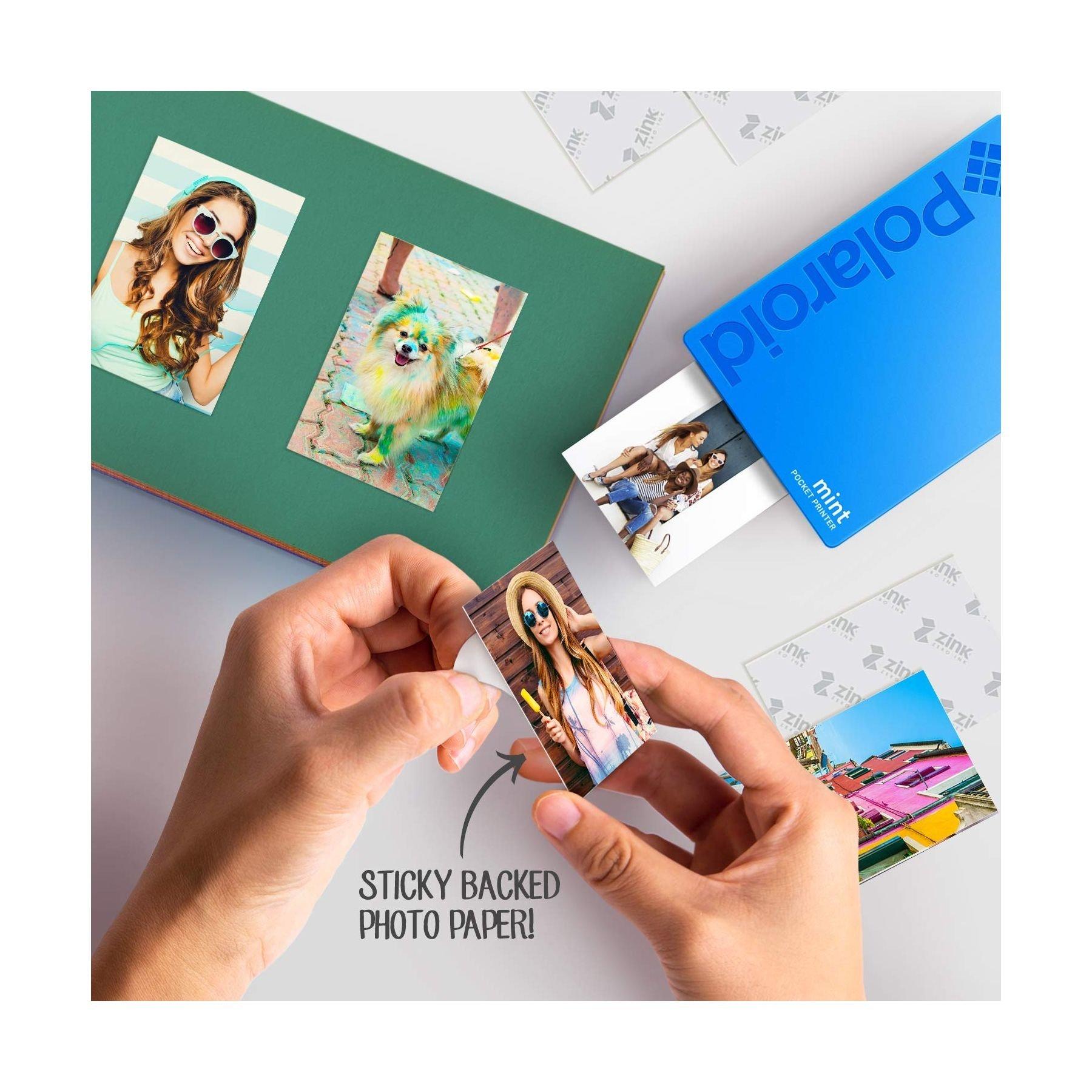 Polaroid Mint Pocket Printer (POLMP02) - Blue
