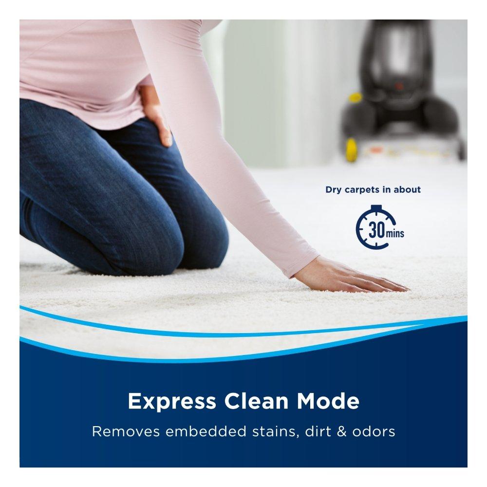 Bissell ProHeat 2X Revolution CleanShot Carpet Cleaner with Heatwave Technology, 1850 W, 3 Litre, 2066E - Black