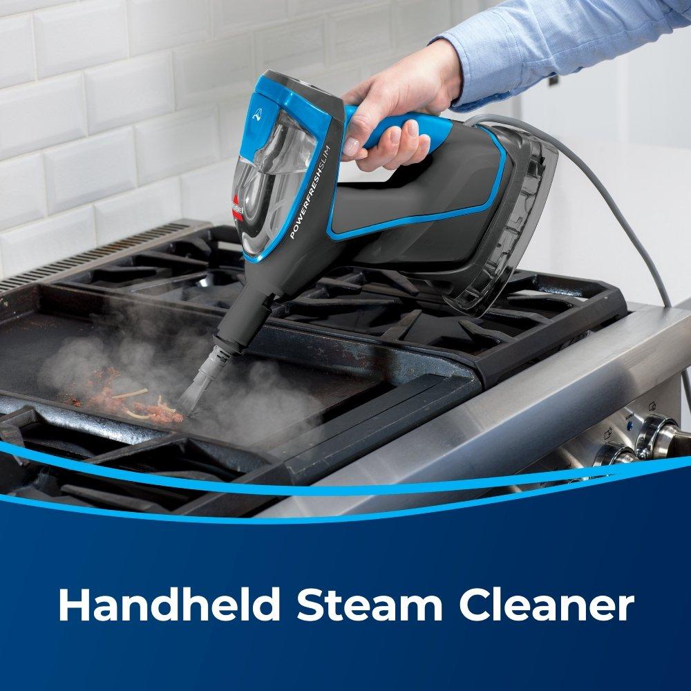ممسحة بخار باور فريش سليم 3 في 1 من بيسيل، قدرة 1500 واط، سعة 0.35 لتر، 2233E - رمادي