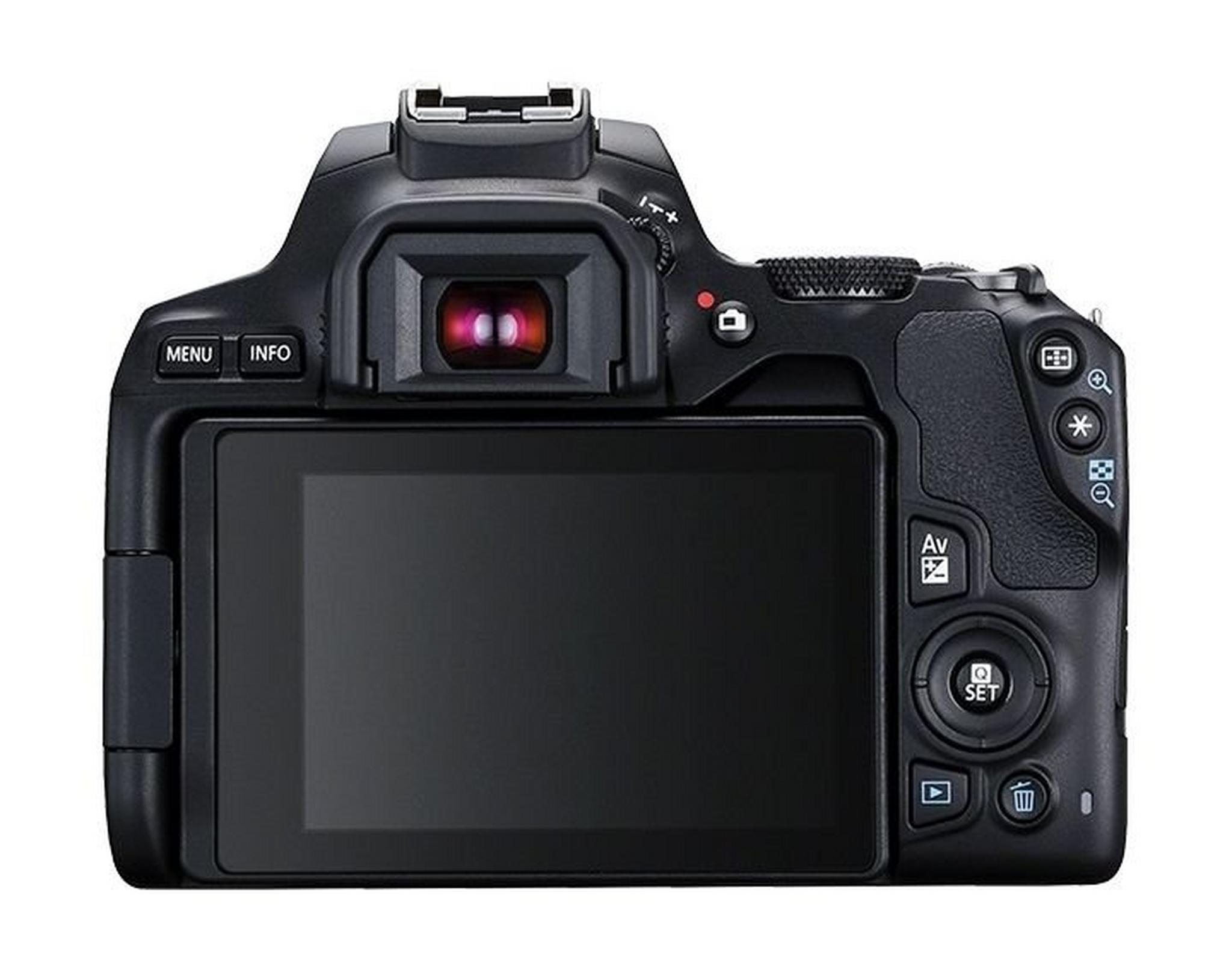 Canon EOS 250D DSLR Camera + 18-55mm Lens - Black