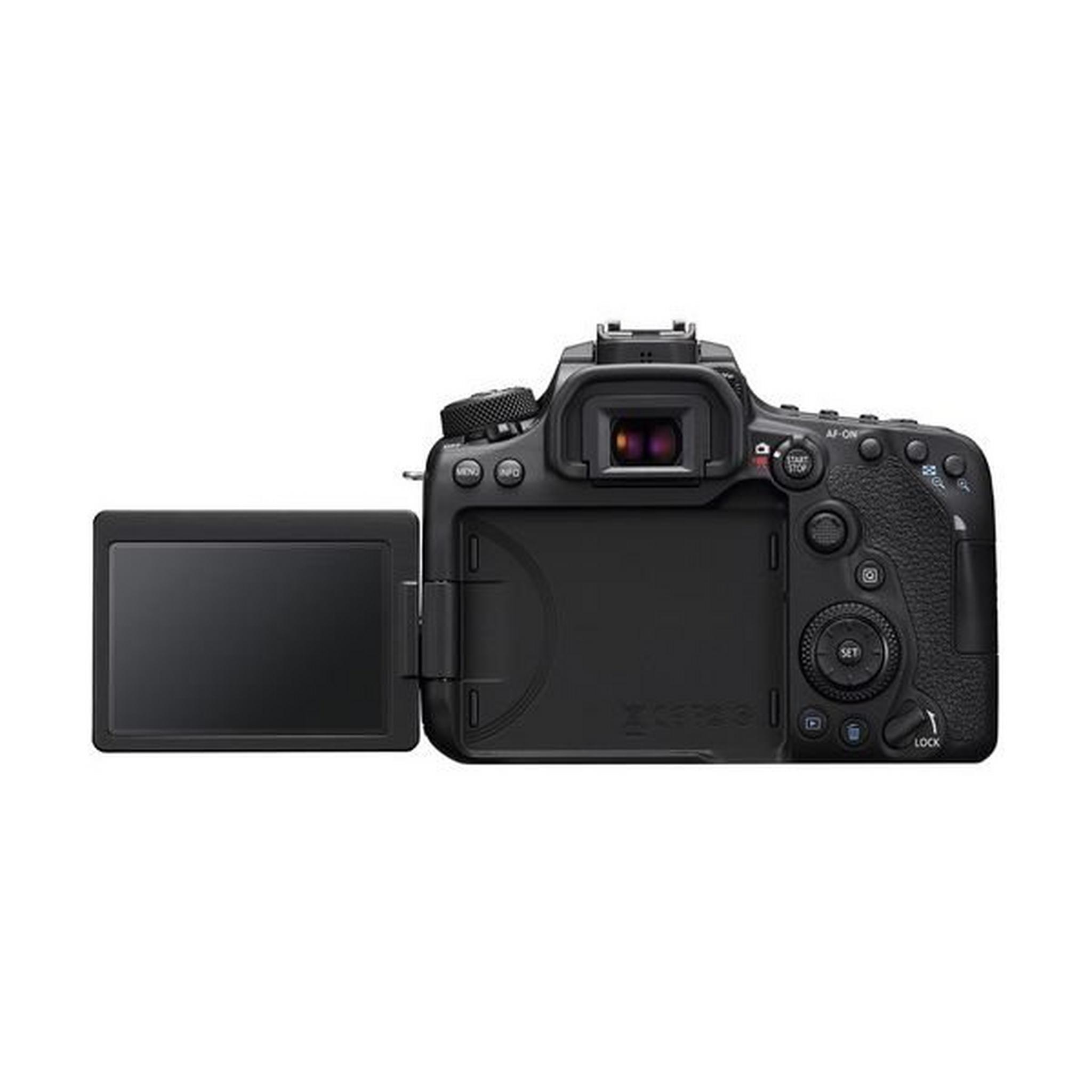 Canon EOS 90D DSLR Camera + 18-55mm Lens - Black