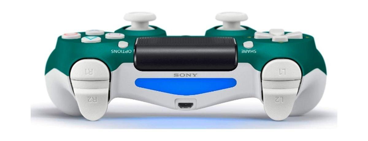 يد التحكم اللاسلكية دوال شوك ٤ لبلايستيشن ٤ - أخضر