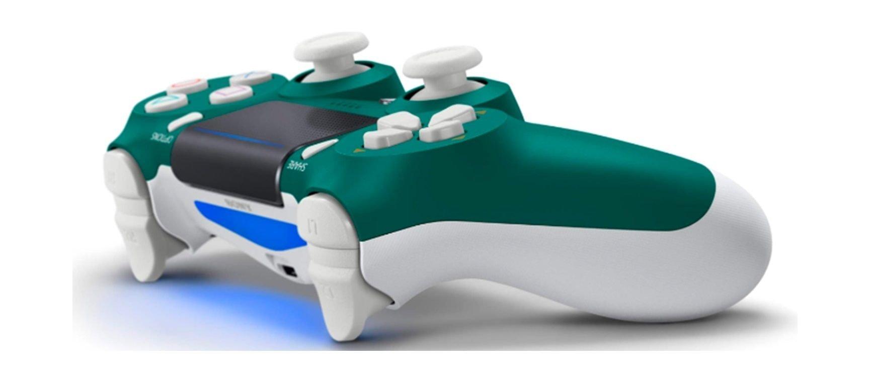 يد التحكم اللاسلكية دوال شوك ٤ لبلايستيشن ٤ - أخضر