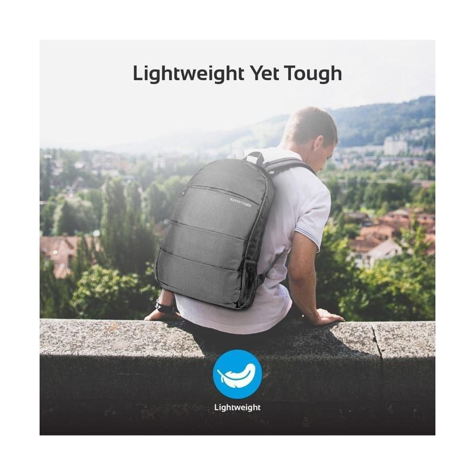 حقيبة ظهر لابتوب 15.6 بوصة ضد السرقة بروميت اّلفا - أسود