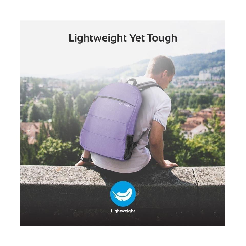 Promate Alpha Anti-Theft 15.6 Inches Laptop Backpack - Blue