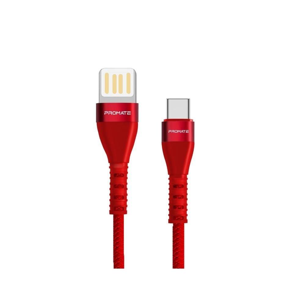 Promate VigoRay-C 1.2 Meter Lightning Cable - Red