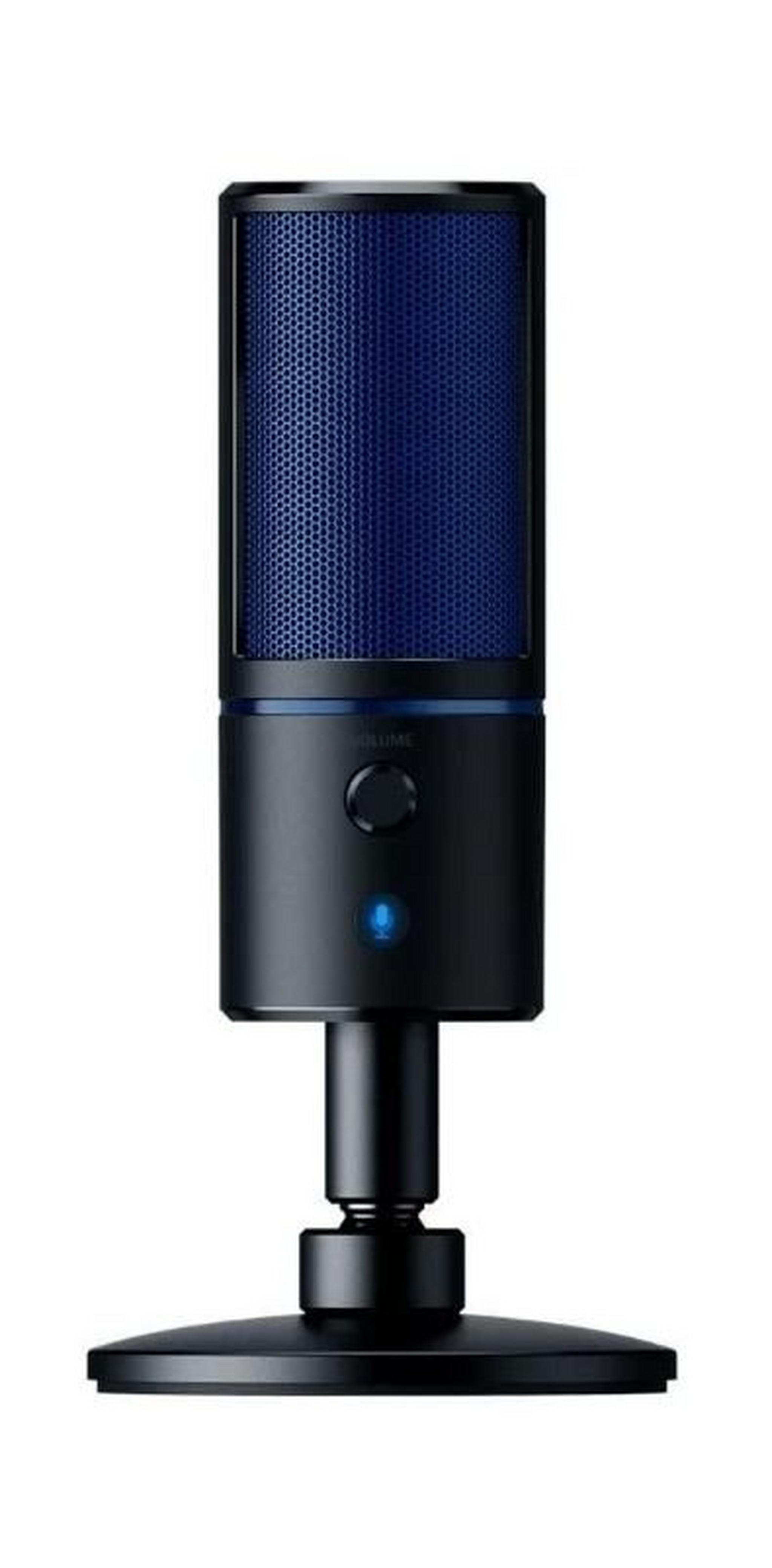 Razer Seiren X Gaming Microphone For PlayStation 4 - Black/Blue