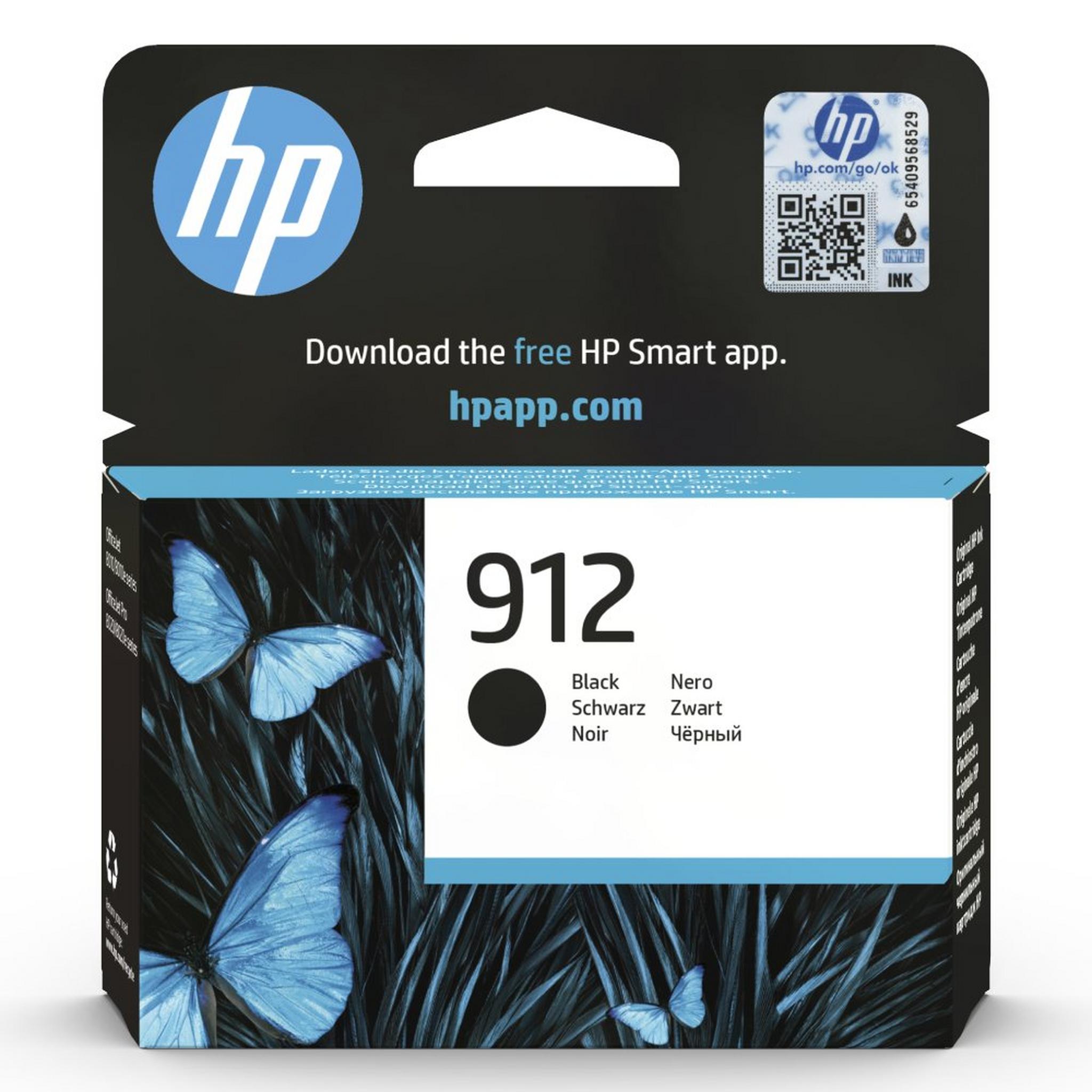 HP Ink 912 Black Ink
