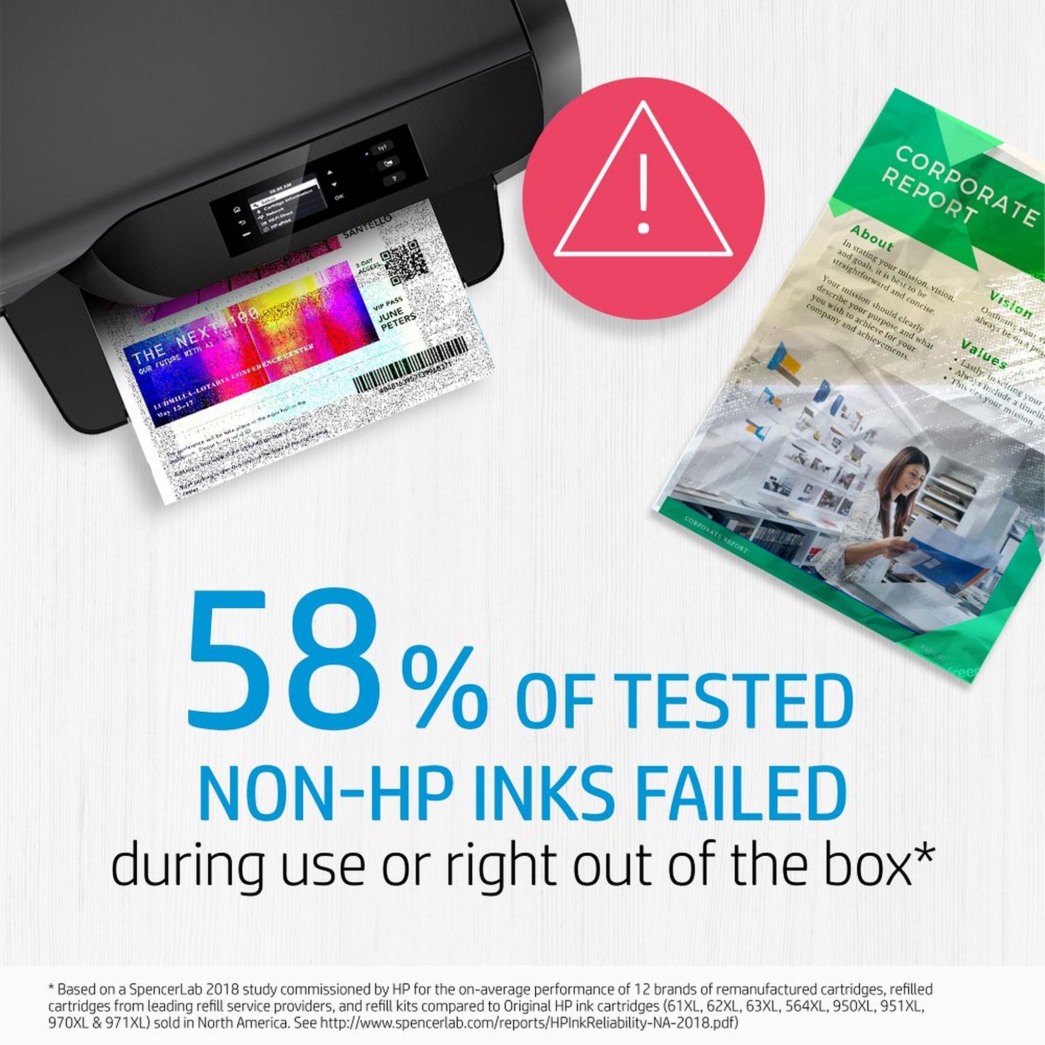 HP 912XL High Yield Original Ink Cartridge, 3YL81AE - Cyan