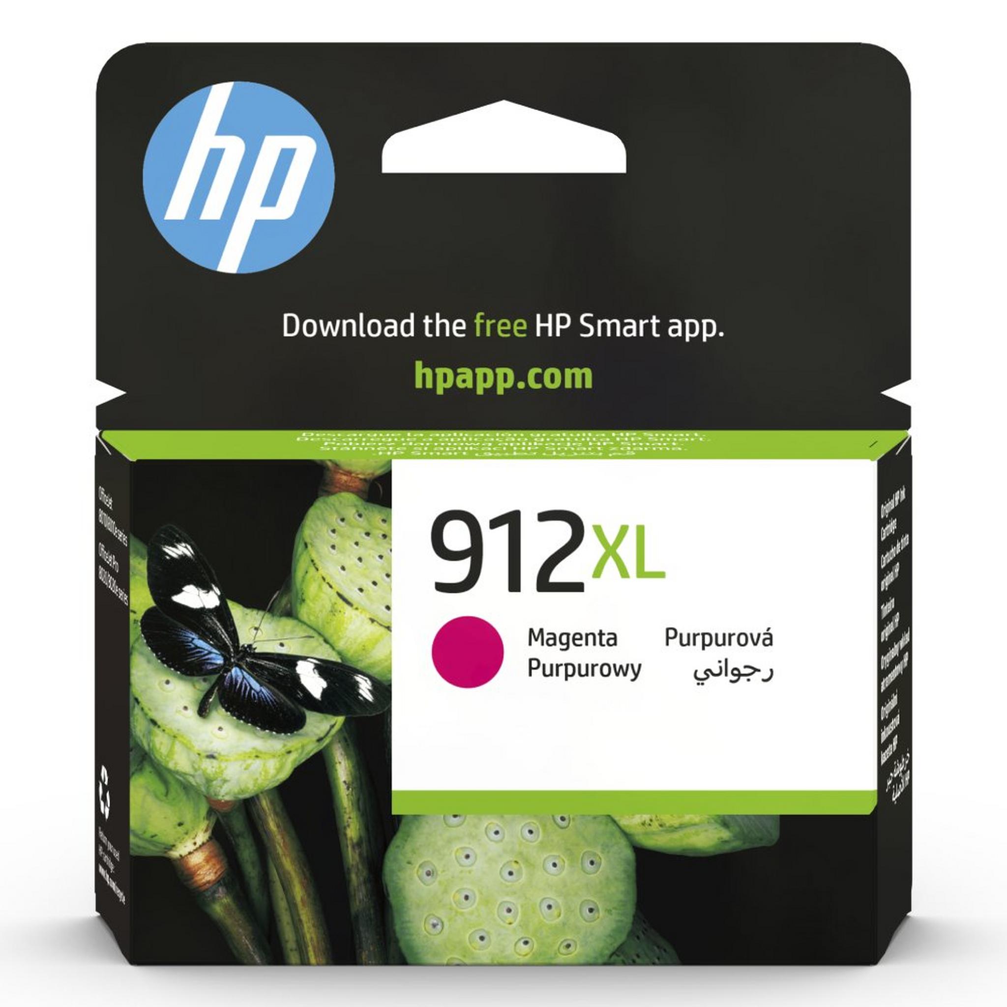 HP 912XL High Yield Original Ink Cartridge - Magenta (3YL82AE)