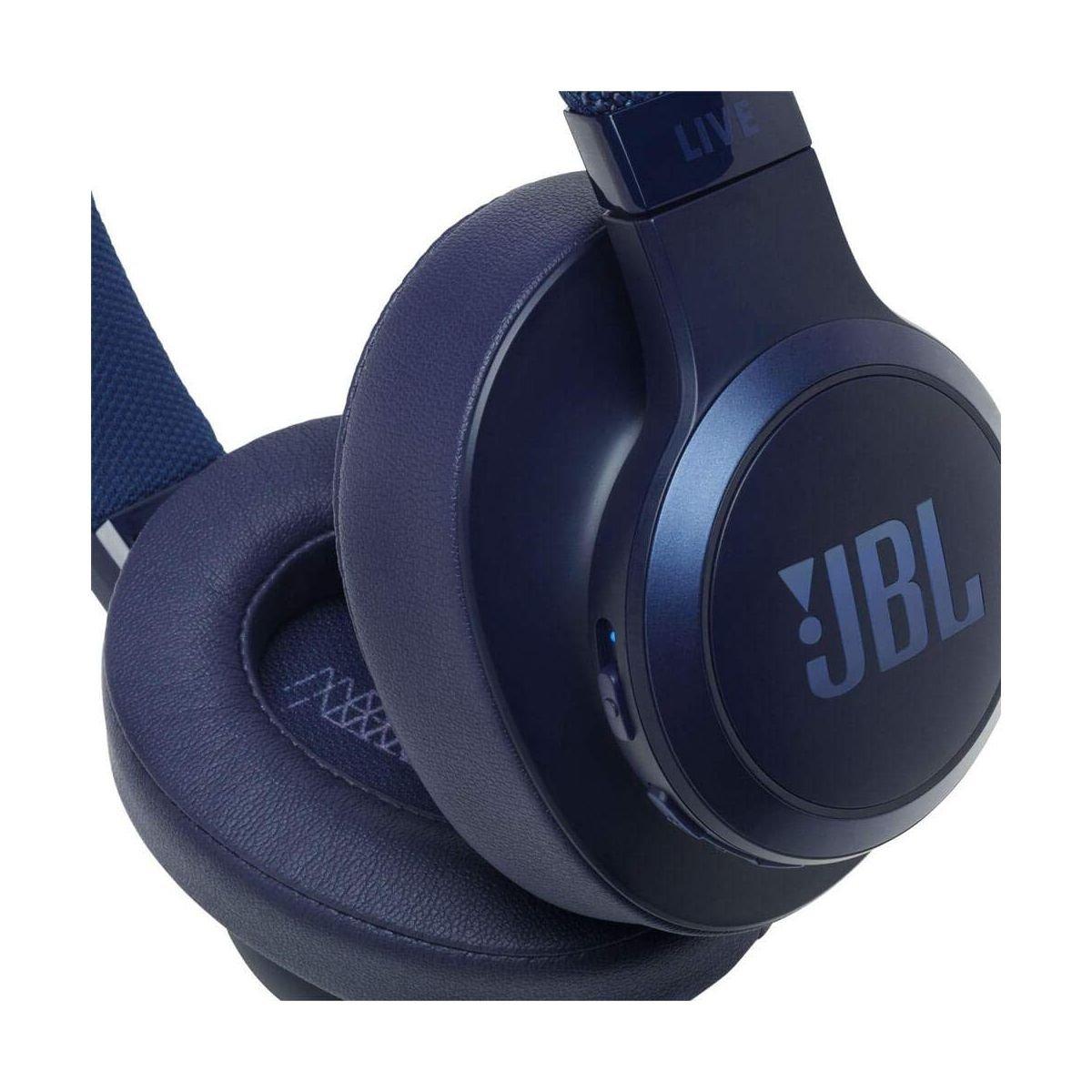 JBL Live 500BT Wireless Over-Ear Headphones - Blue