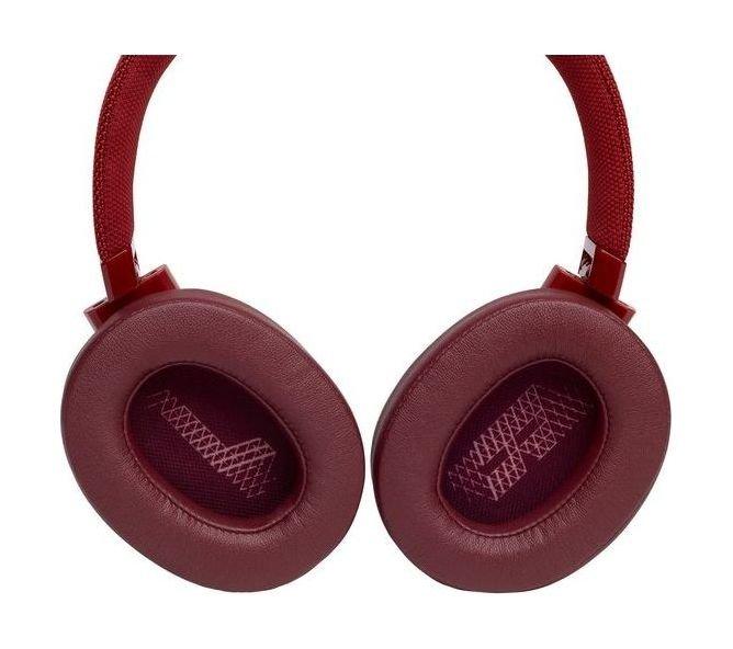 JBL Live 500BT Wireless Over-Ear Headphones - Red
