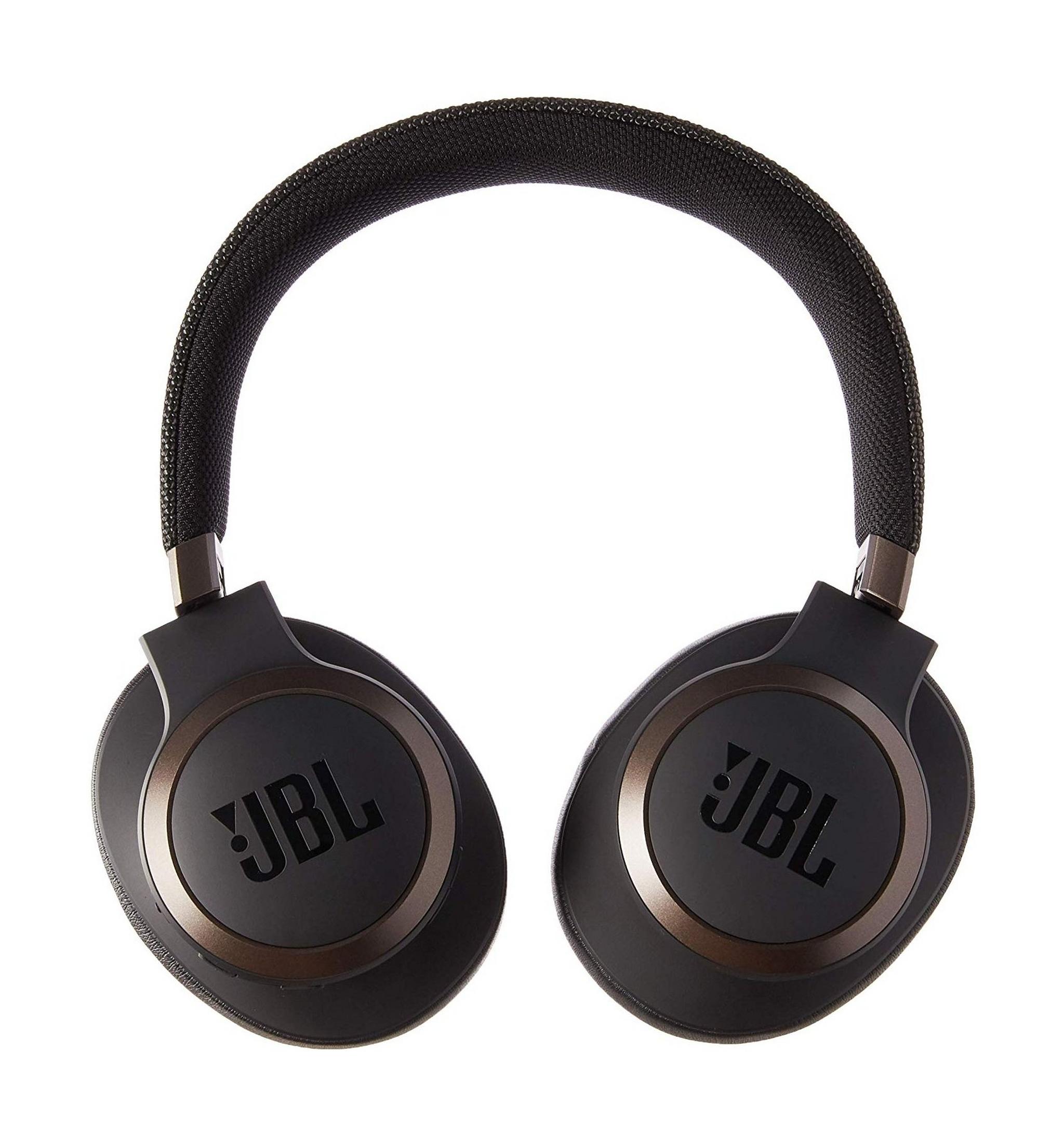 سماعة الرأس جاي بي إل لايف فوق الأذن اللاسلكية مع خاصية إلغاء الضوضاء (650BTNC) - أسود