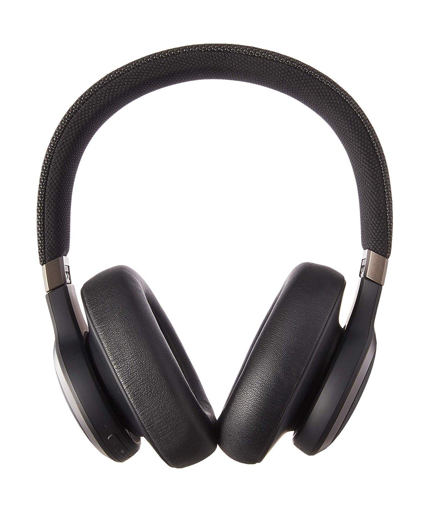 JBL LIVE 650BTNC Wireless OverEar NoiseCancelling Headphone Black