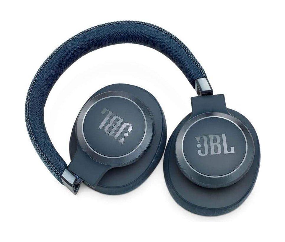 JBL LIVE 650BTNC Wireless Over-Ear Noise-Cancelling Headphone - Blue
