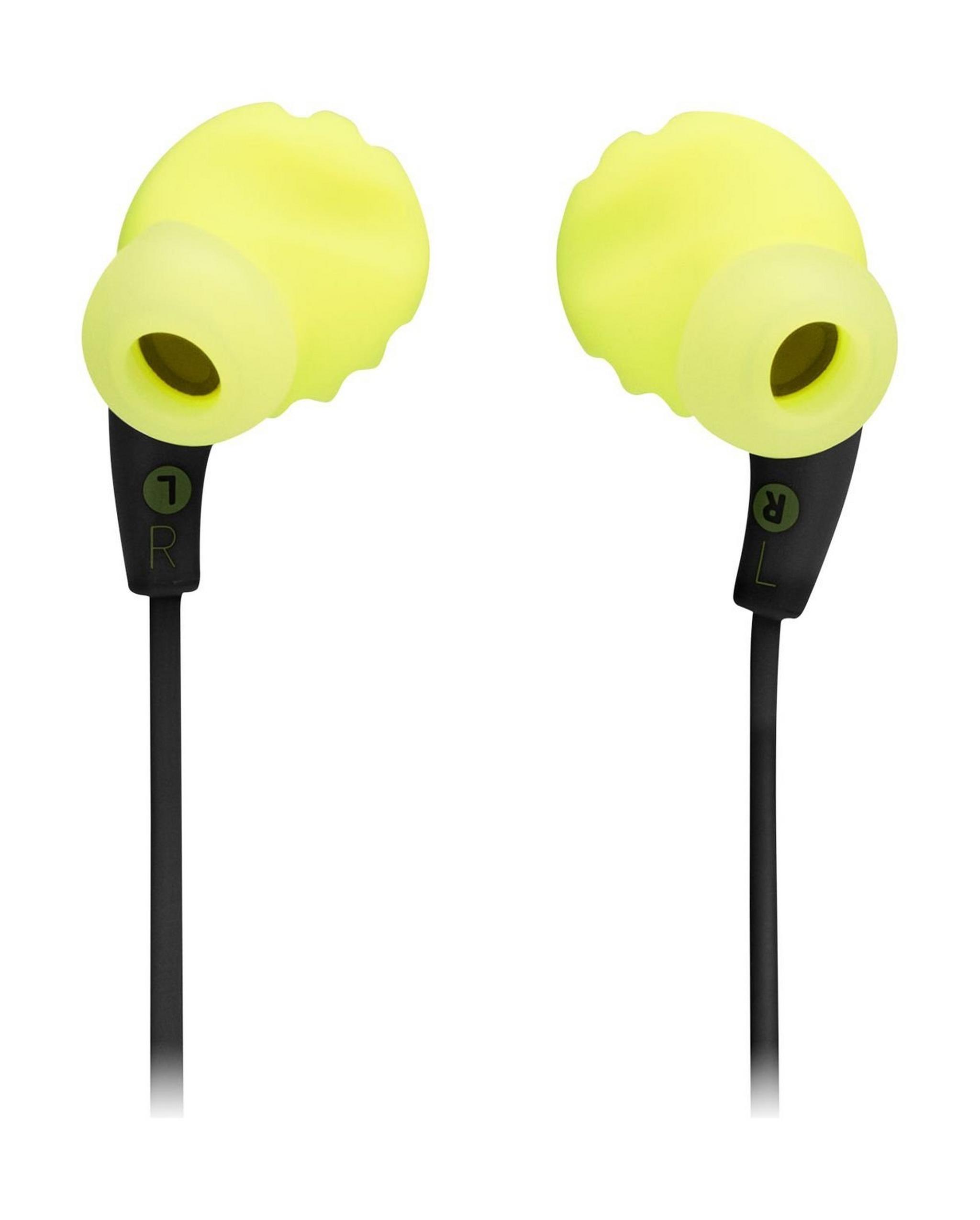 JBL Endurance RUN Sweatproof Sports In-Ear Headphones - Green
