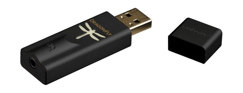 AudioQuest DragonFly 1.5M DAC Adapter - Black 