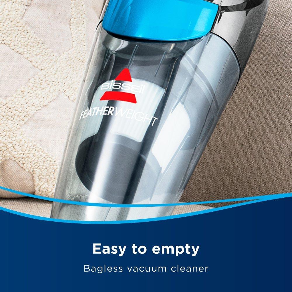 Featherweight 3-in-1 Upright Hand & Stair Vacuum Cleaner, 450 W, 0.5 Litre, 2024E - Black & Blue