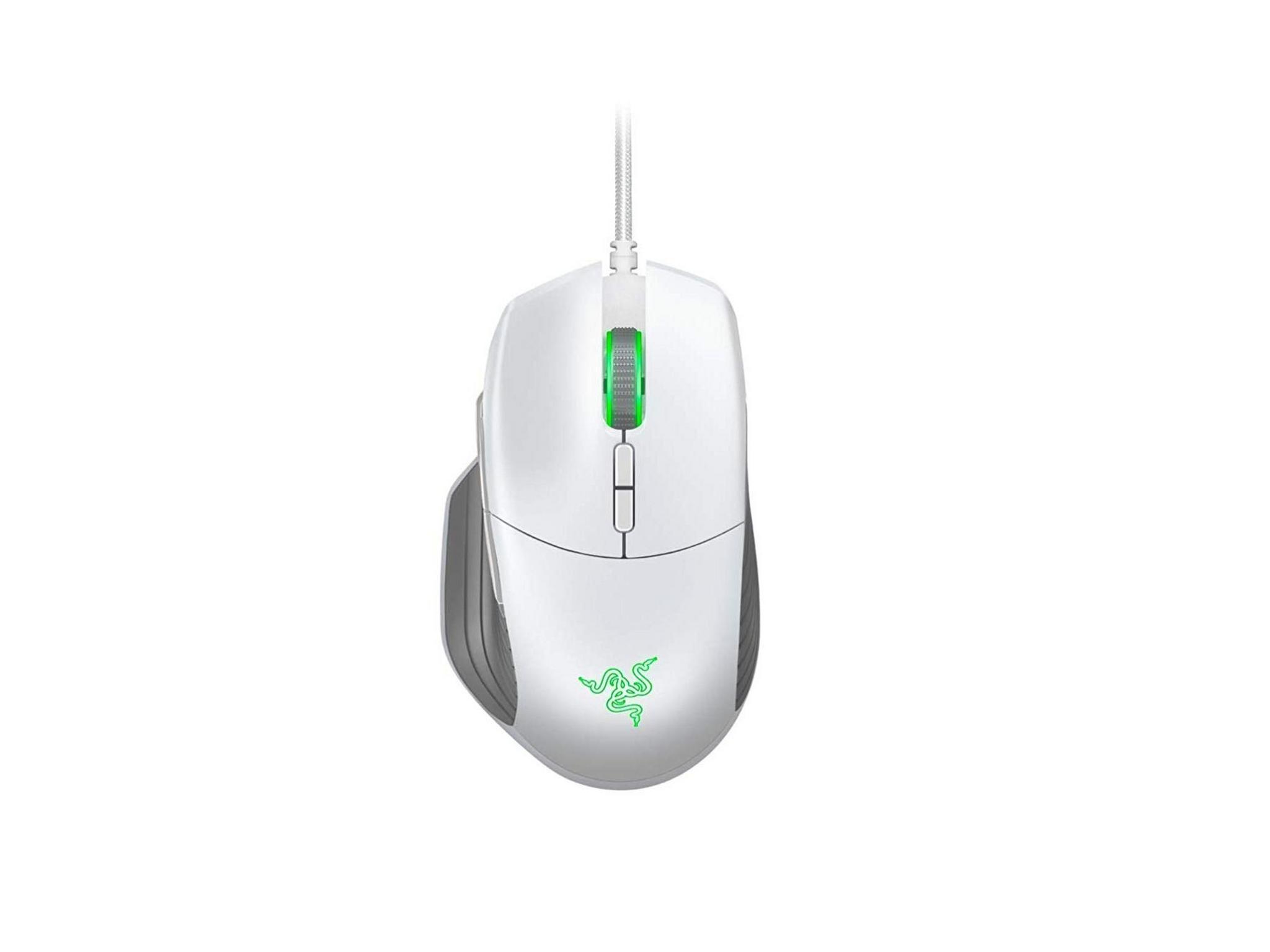 Razer Basilisk Wired Gaming Mouse - Mercury Edition