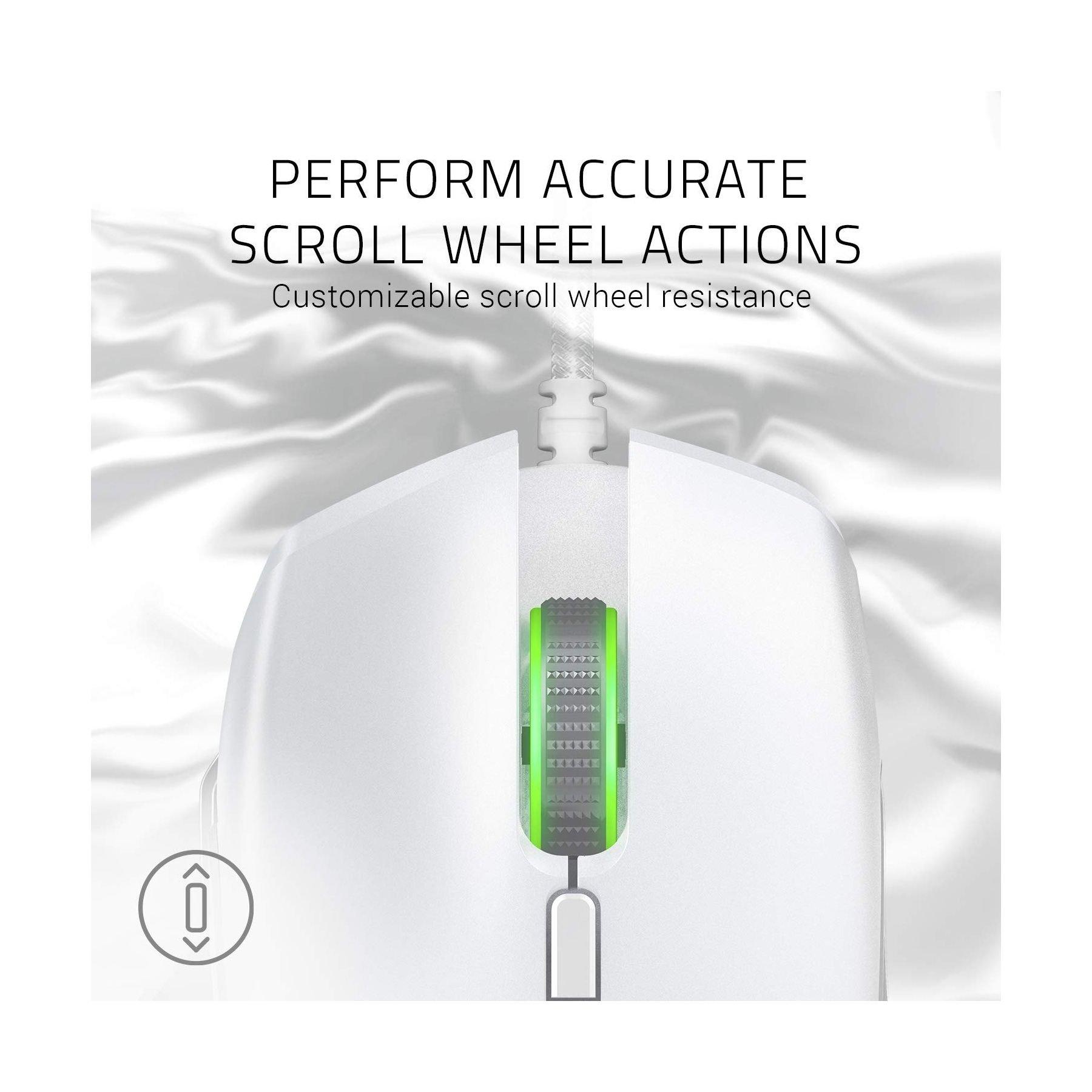 Razer Basilisk Wired Gaming Mouse - Mercury Edition