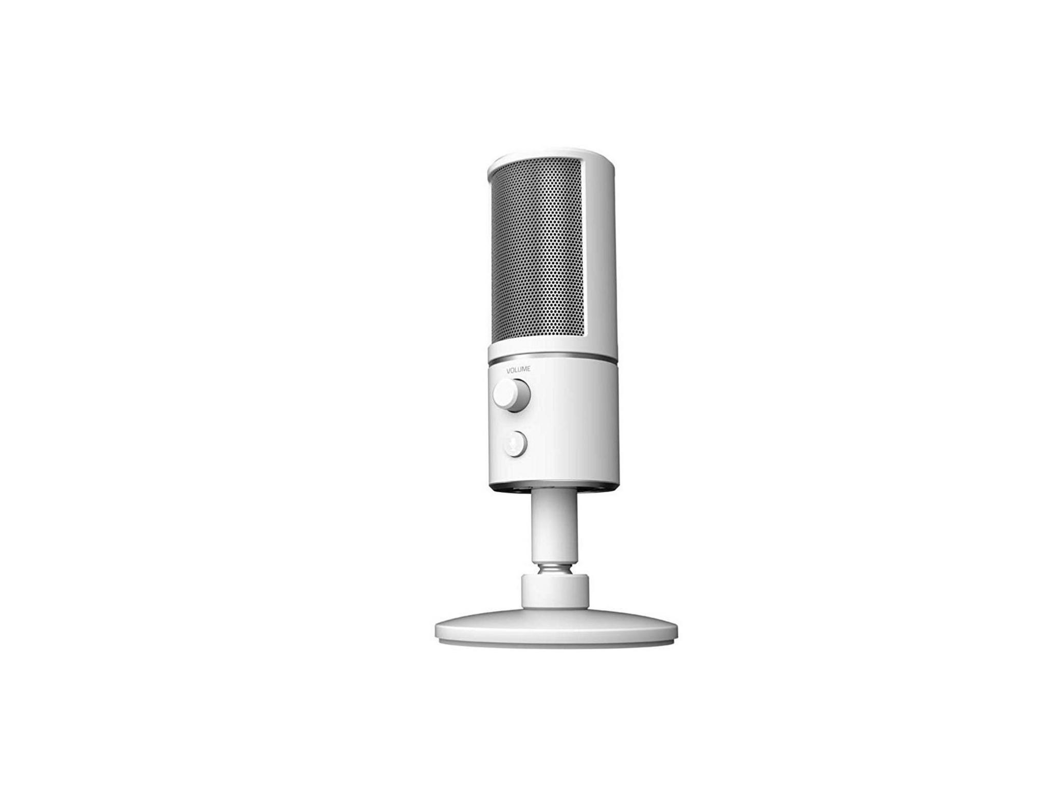 Razer Seiren X Gaming Microphone Mercury Edition - White