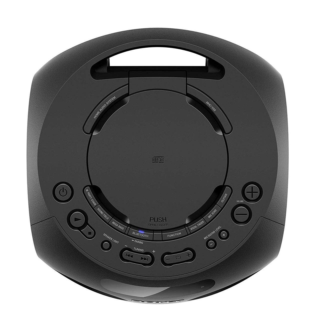 Sony MHC-V02 Portable Bluetooth Party Speaker - Black