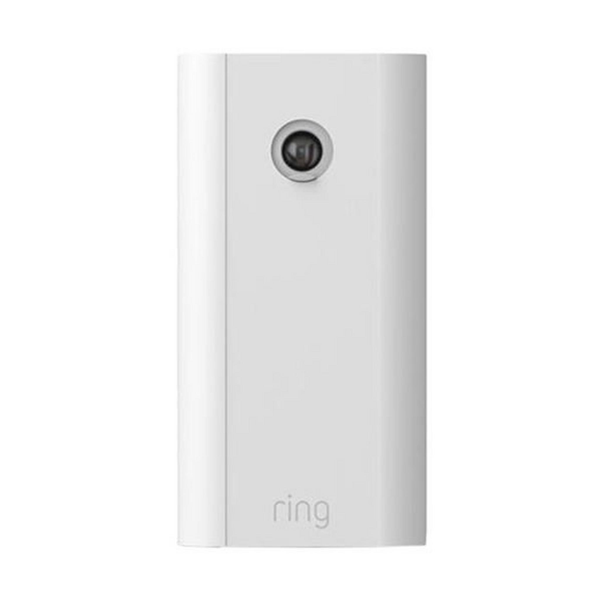 Ring DoorView Cam - Quick release Rechargeable Battery powered Wi-Fi doorbell Security Camera