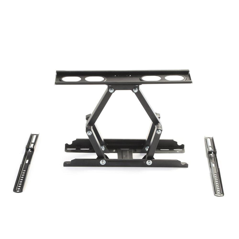 حامل حائط بحركة كاملة من ونسا لتلفزيونات 26 إلى 55 بوصة (PSW653) - أسود