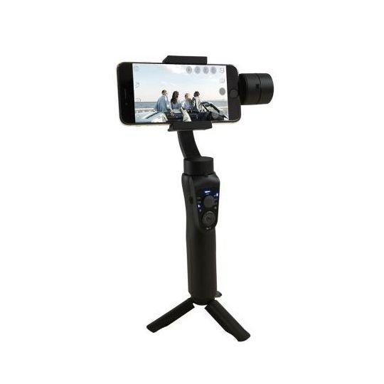 حامل الكاميرات اليدوي المتزن على 3 محاور من بي ان واي موبيي – أسود