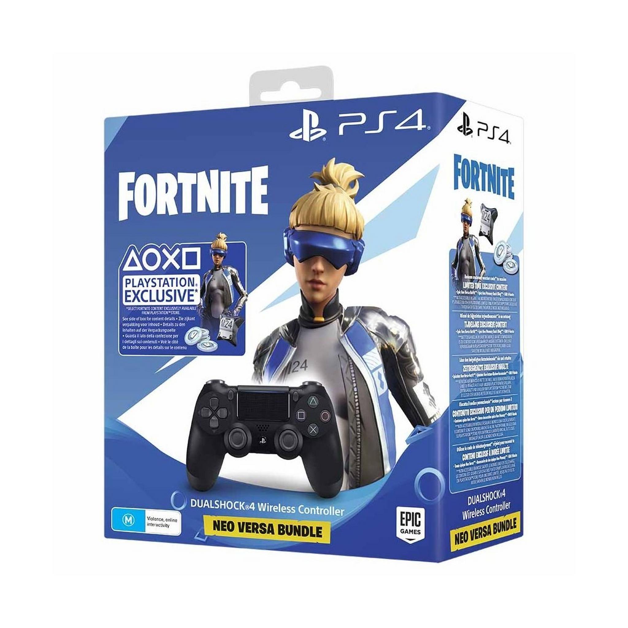 Sony PlayStation 4 DS4 Fortnite Neo Versa Wireless Controller