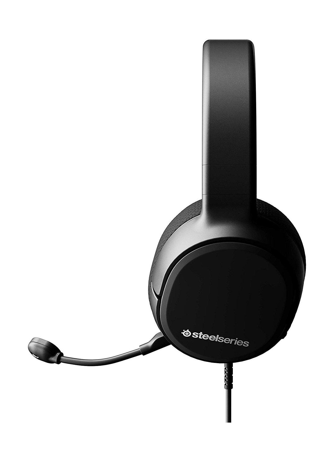 سماعة الألعاب السلكية العالمية ستيل سيريز أركتيس 1 - أسود