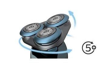 مكينة حلاقة للإستخدام الجاف والرطب 6000 من فيلبس (S6630/11) - أسود